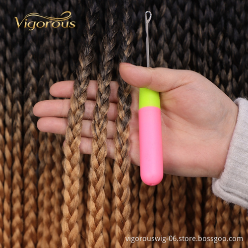 Hot Selling Darling Crochet Synthetic Machine Made Extension For Black Women Wigs Braiding Hair Wholesale